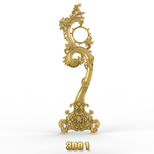 فروش فایل سه بعدی ساعت ایستاده 3DO1