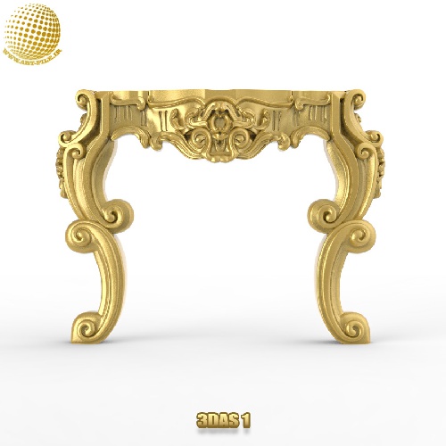 فروش فایل سه بعدی میز و جلو مبلی 3DAs1