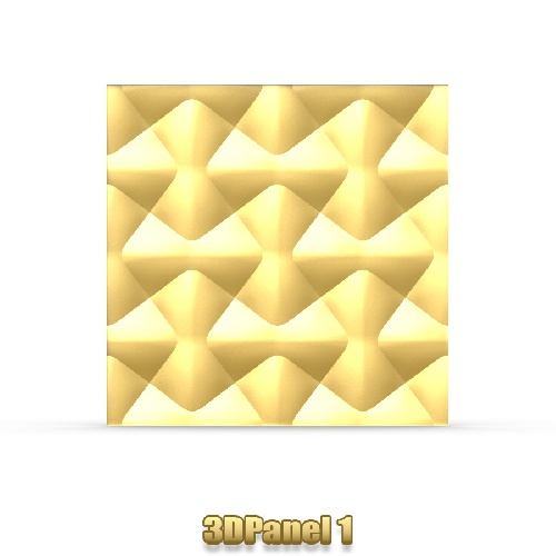 فروش فایل سه بعدی پنل و دیوار کوب 3DPanel1