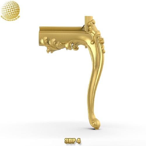 فروش فایل سه بعدی پایه برای سی ان سی  3DP4