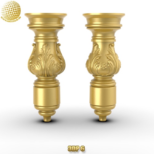 فروش فایل سه بعدی پایه برای سی ان سی  3DP6