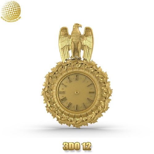 فروش فایل سه بعدی سی ان سی ساعت دیواری 3Do12