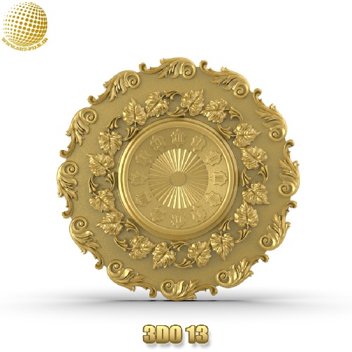 فروش فایل سه بعدی سی ان سی ساعت دیواری 3Do13