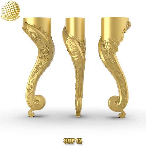 فروش فایل سه بعدی پایه برای سی ان سی  3DP12