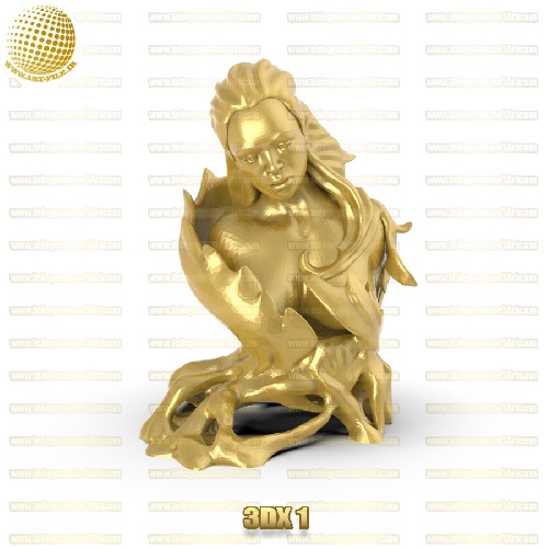 فروش فایل سه بعدی مجسمه 3DX1