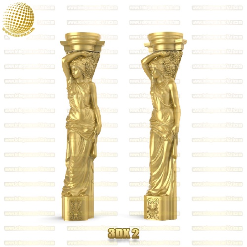 فروش فایل سه بعدی مجسمه 3DX2