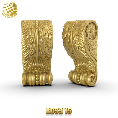 فروش فایل سه بعدی سرستون 3Dss15