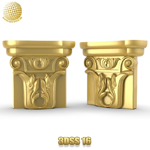 فروش فایل سه بعدی سرستون 3Dss16