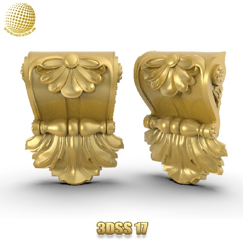 فروش فایل سه بعدی سرستون 3Dss17