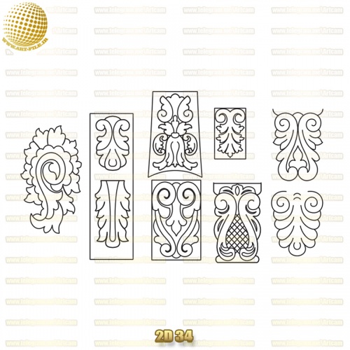 فروش فایل دو بعدی سرستون  2D34