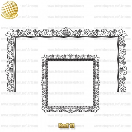 فروش فایل دوبعدی سرویس خواب ‌Bed11