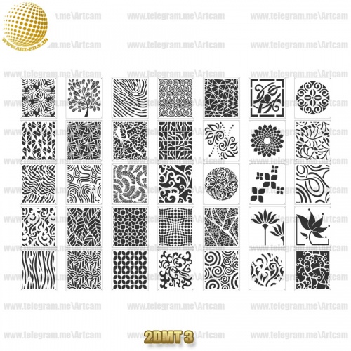 فروش فایل دوبعدی تایل سقفی  ‌2DMT3