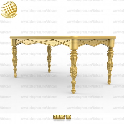 فروش فایل سه بعدی میز عسلی 3DAs10