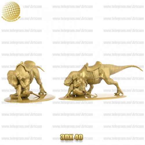 فروش فایل سه مجسمه و دکوری 3DX40