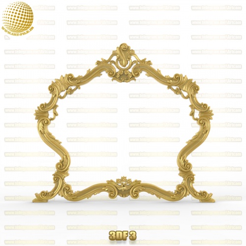 فروش فایل سه بعدی آینه و قاب عکس 3Df3