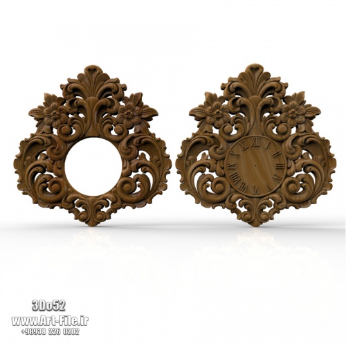 فروش فایل سه بعدی ساعت  3Do52