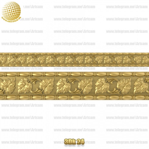 فروش فایل سه بعدی کتیبه و قرنیز 3Dk24