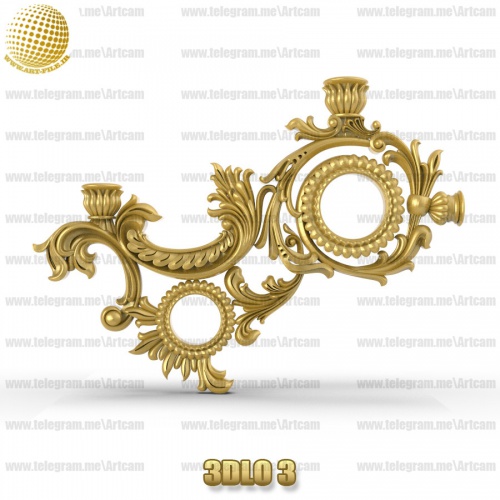 فروش فایل سه بعدی لوستر 3DLo3