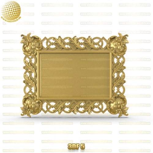 فروش فایل سه بعدی آینه و قاب عکس 3Df5