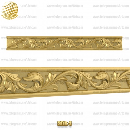 فروش فایل سه بعدی کتیبه و قرنیز 3Dk4