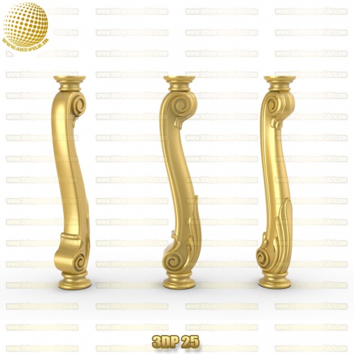 فروش فایل سه بعدی پایه برای سی ان سی  3DP25