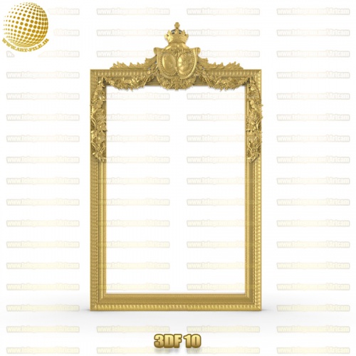 فروش فایل سه بعدی آینه و قاب عکس 3Df10