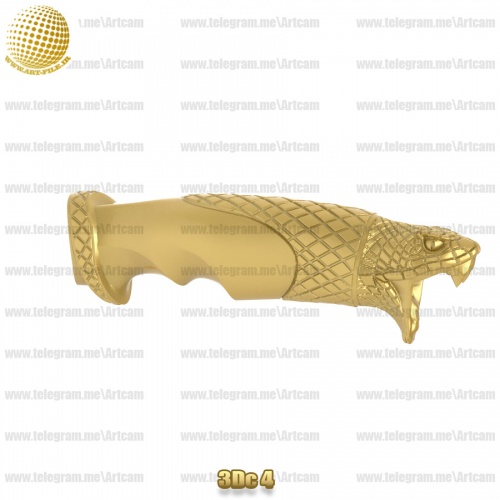 فروش فایل سه بعدی دسته چاقو 3Dc4