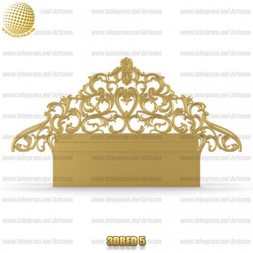 فروش فایل سه بعدی کله تخت  3DBED5