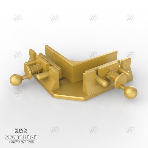 فروش فایل پرینتر سه بعدی گیره جمع کاری نود درجه 