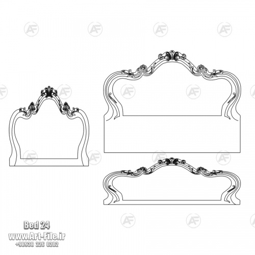 فروش فایل دو بعدی سرویس خواب bed24
