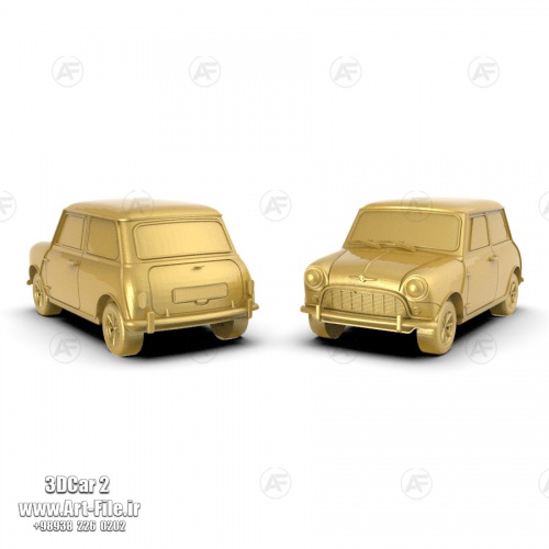 فروش فایل سه بعدی ماکت ماشین مینی کوپر 3DCar2