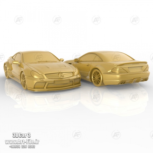 فروش فایل سه بعدی ماکت ماشین مرسدس بنز 3DCar3