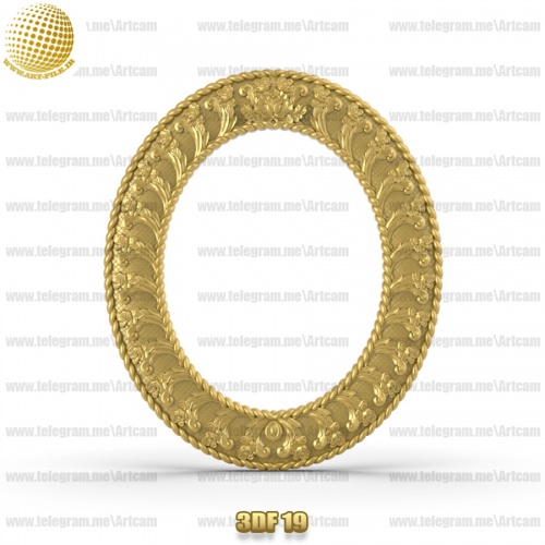 فروش فایل سه بعدی فریم و قاب آینه 3df19