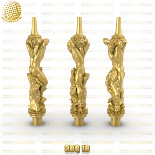 فروش فایل سه بعدی قلیان 3DQ18