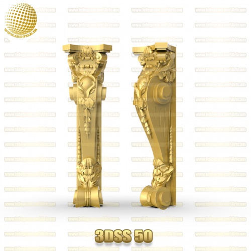 فروش فایل سه بعدی سرستون 3DSS50