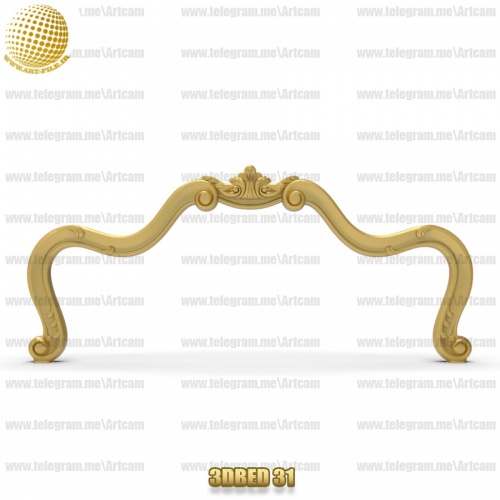 فروش فایل سه بعدی کله تخت 3DBED31