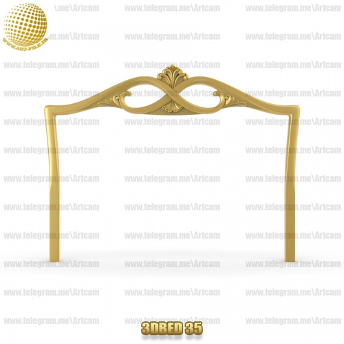 فروش فایل سه بعدی کله تخت 3DBED35