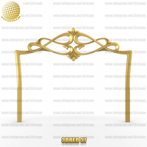 فروش فایل سه بعدی کله تخت 3DBED37