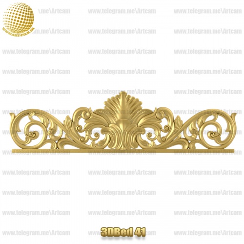 فروش فایل سه بعدی کله تخت 3DBED41