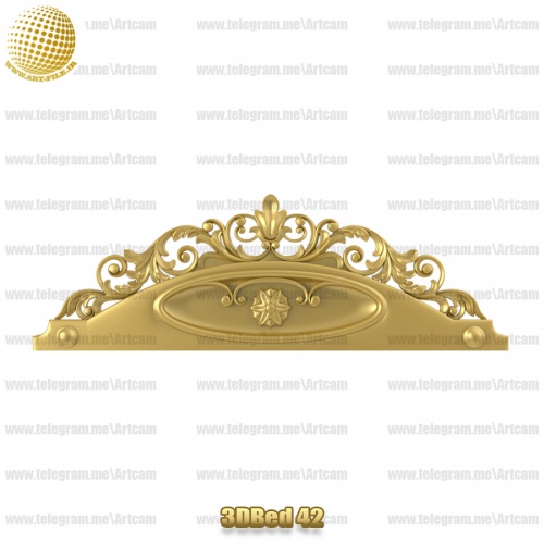 فروش فایل سه بعدی کله تخت 3DBED42