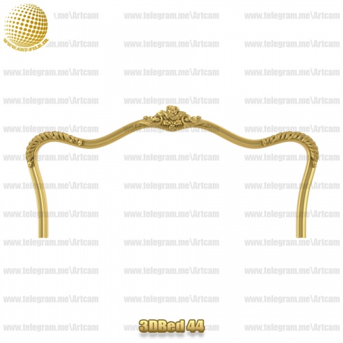 فروش فایل سه بعدی کله تخت 3DBED44