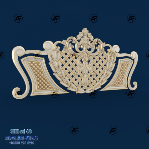 فروش فایل سه بعدی کله تخت 3DBED48