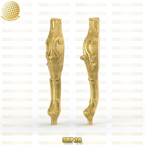 فروش فایل سه بعدی پایه میز 3dp28
