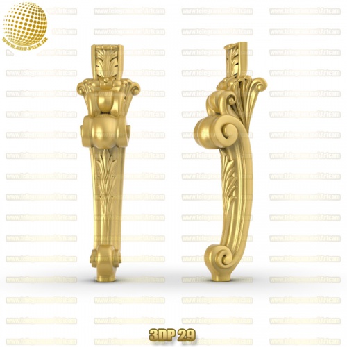 فروش فایل سه بعدی پایه میز 3dp29
