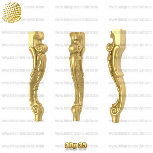 فروش فایل سه بعدی پایه میز 3dp35