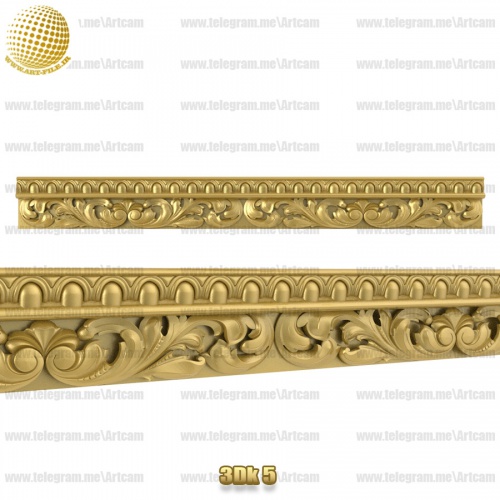 فروش فایل سه بعدی کتیبه و قرنیز 3dk5