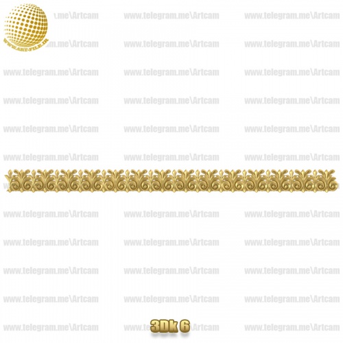 فروش فایل سه بعدی کتیبه و قرنیز 3dk6