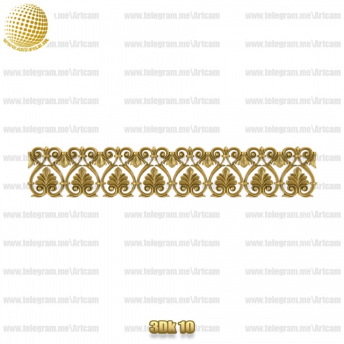 فروش فایل سه بعدی کتیبه و قرنیز 3dk10