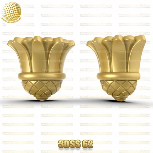 فروش فایل سه بعدی سرستون 3DSS62