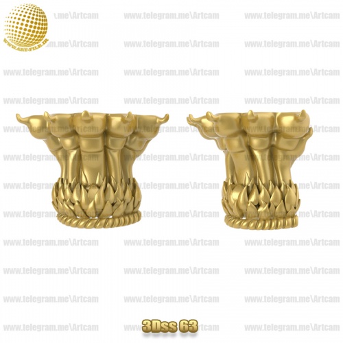 فروش فایل سه بعدی سرستون 3DSS63